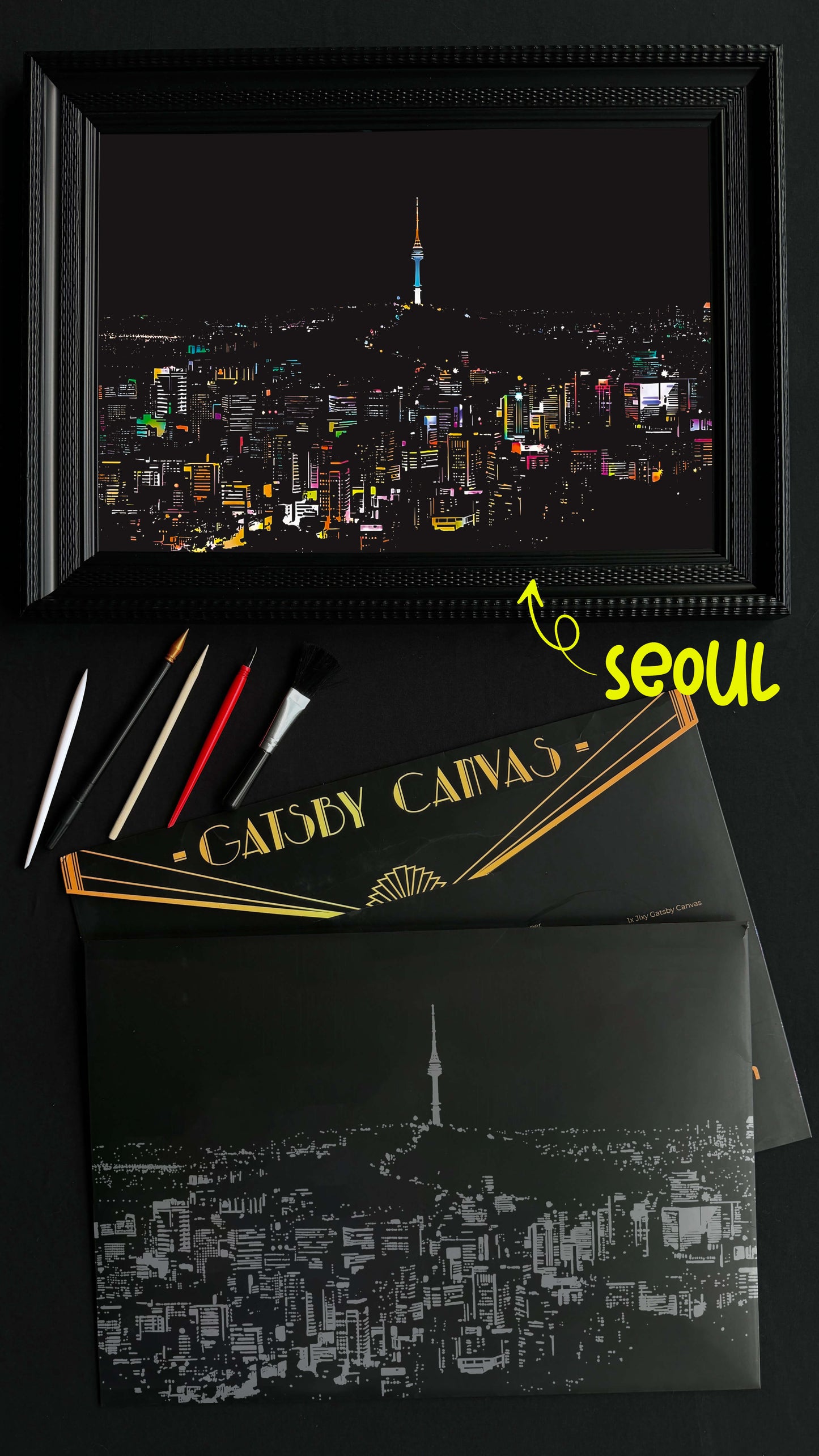 Magic Scratch Canvas