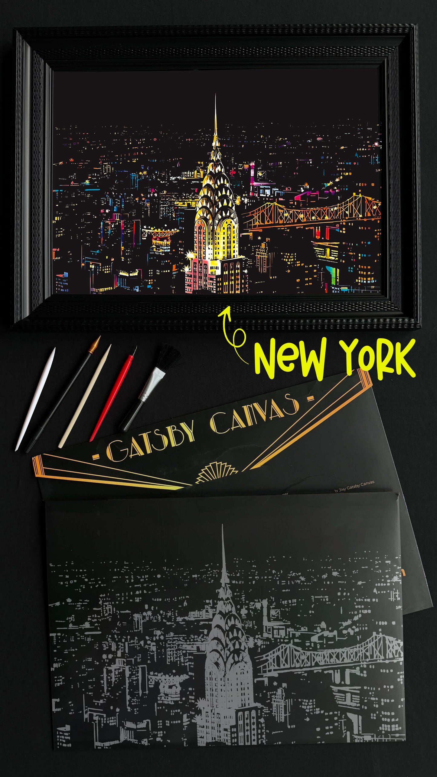 Magic Scratch Canvas