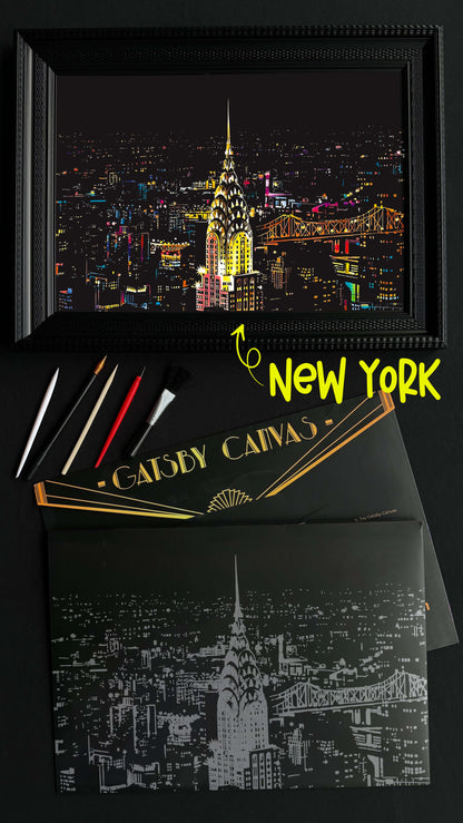 Magic Scratch Canvas