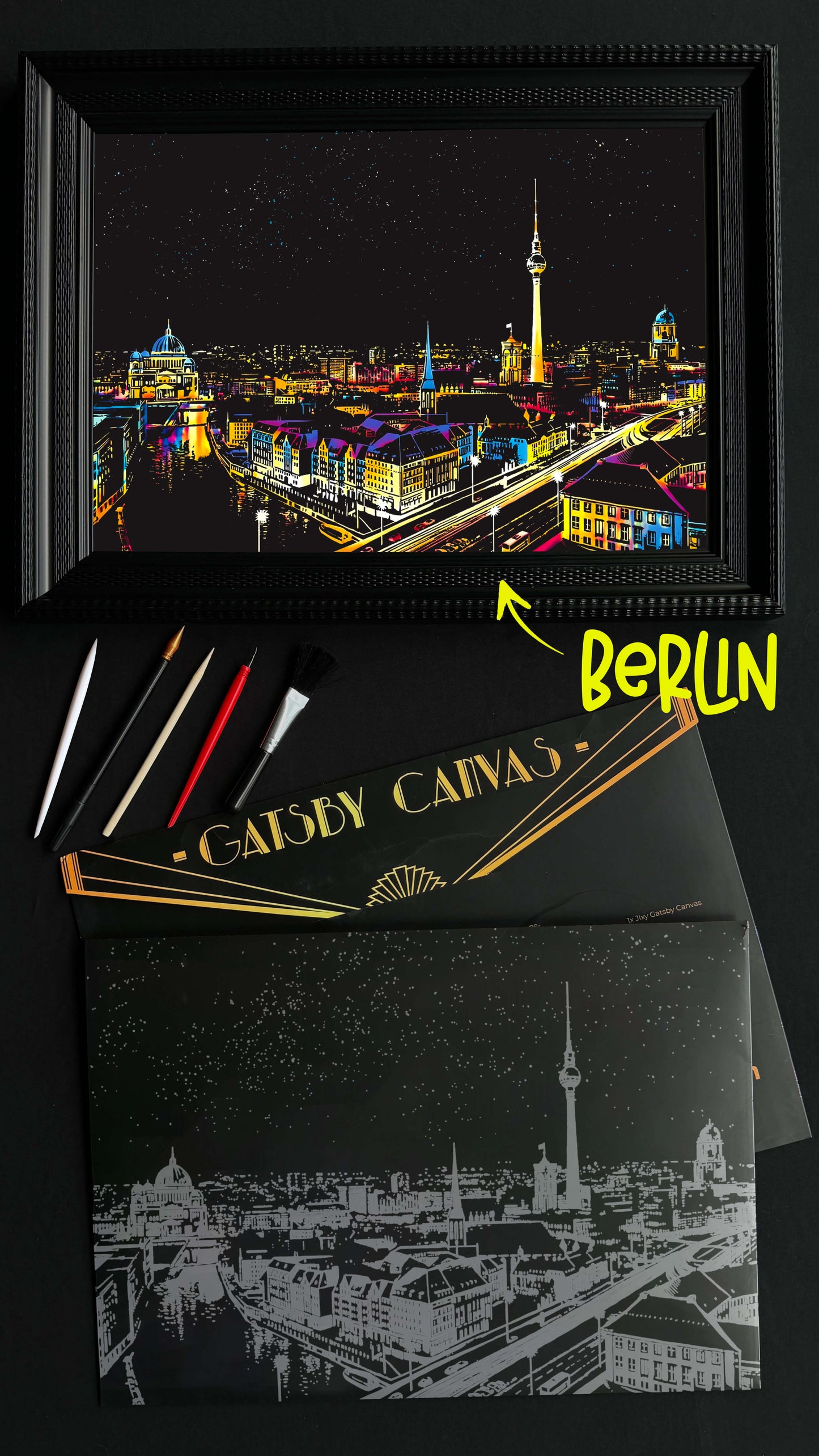 Magic Scratch Canvas