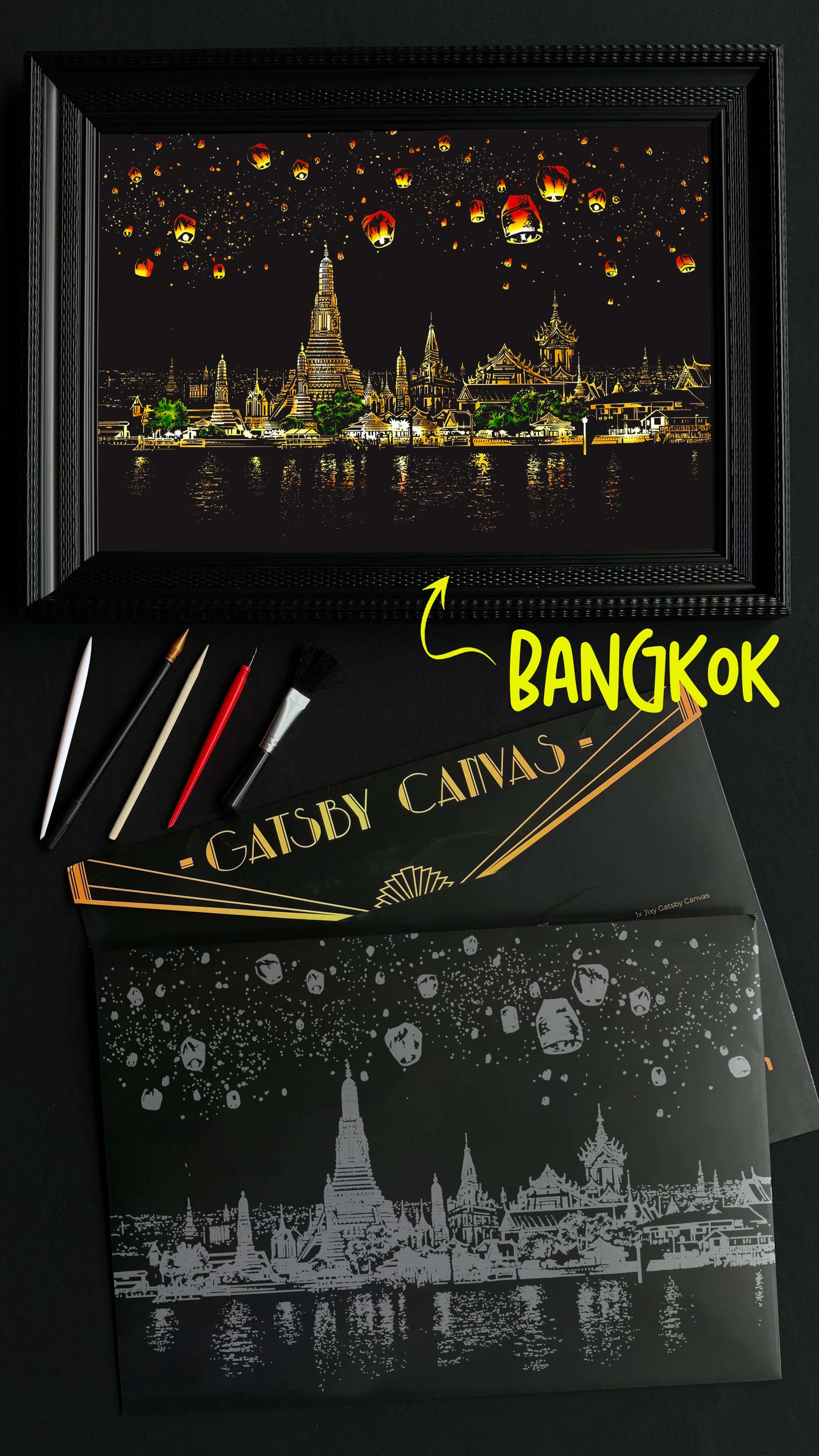 Magic Scratch Canvas