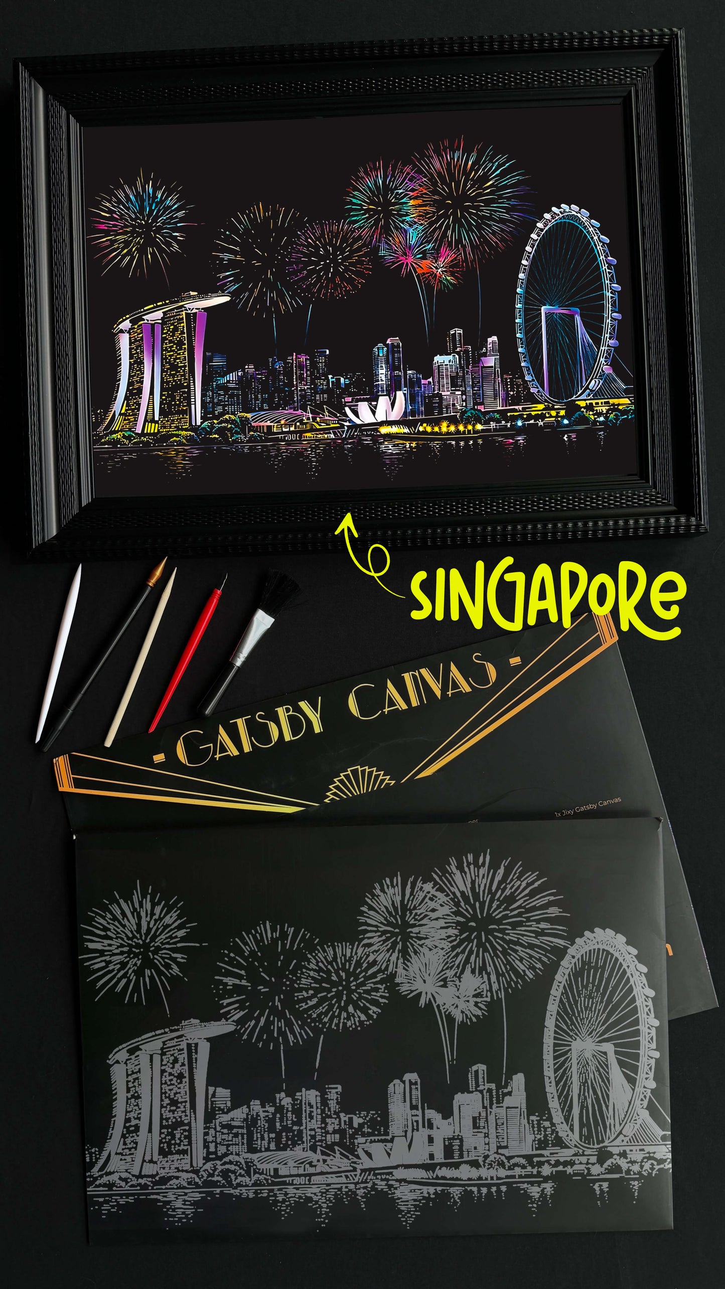 Magic Scratch Canvas