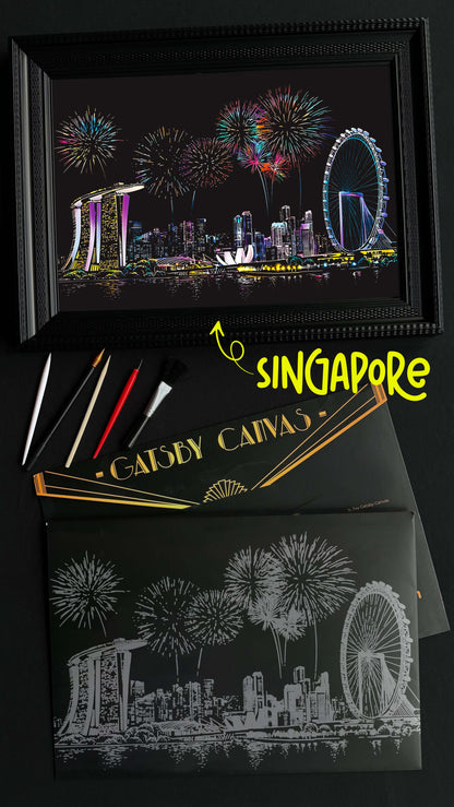 Magic Scratch Canvas