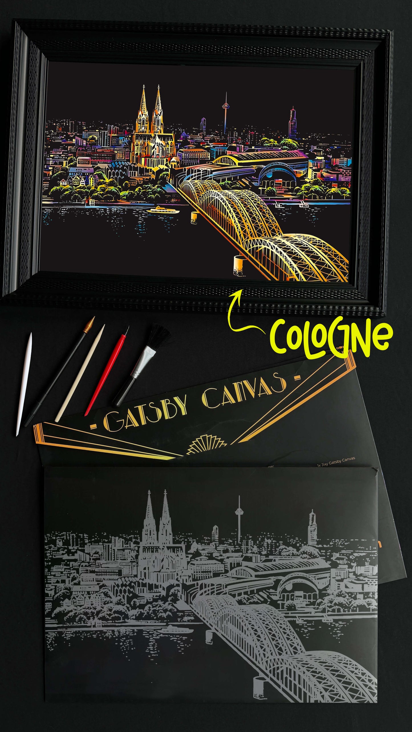 Magic Scratch Canvas