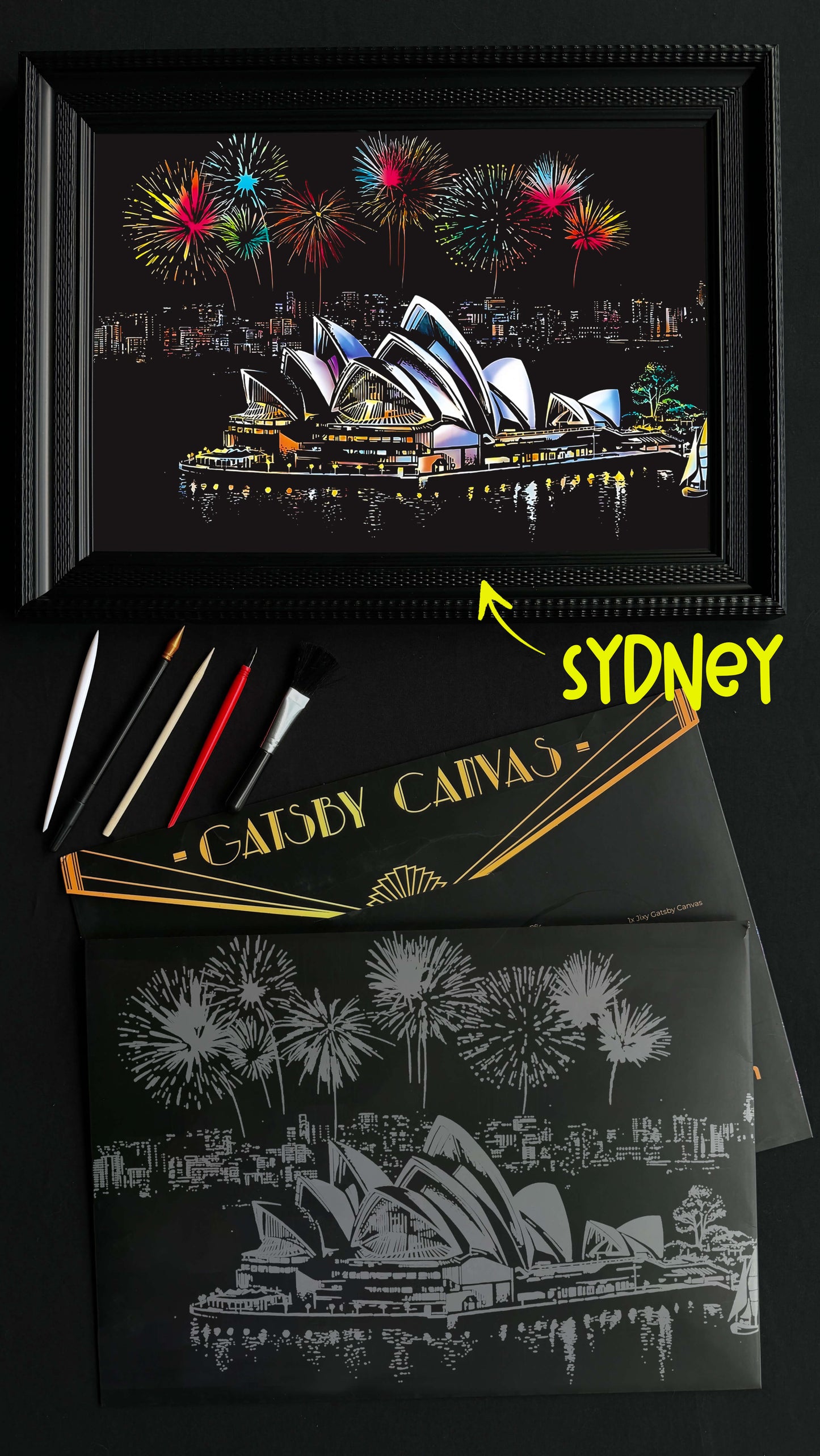 Magic Scratch Canvas