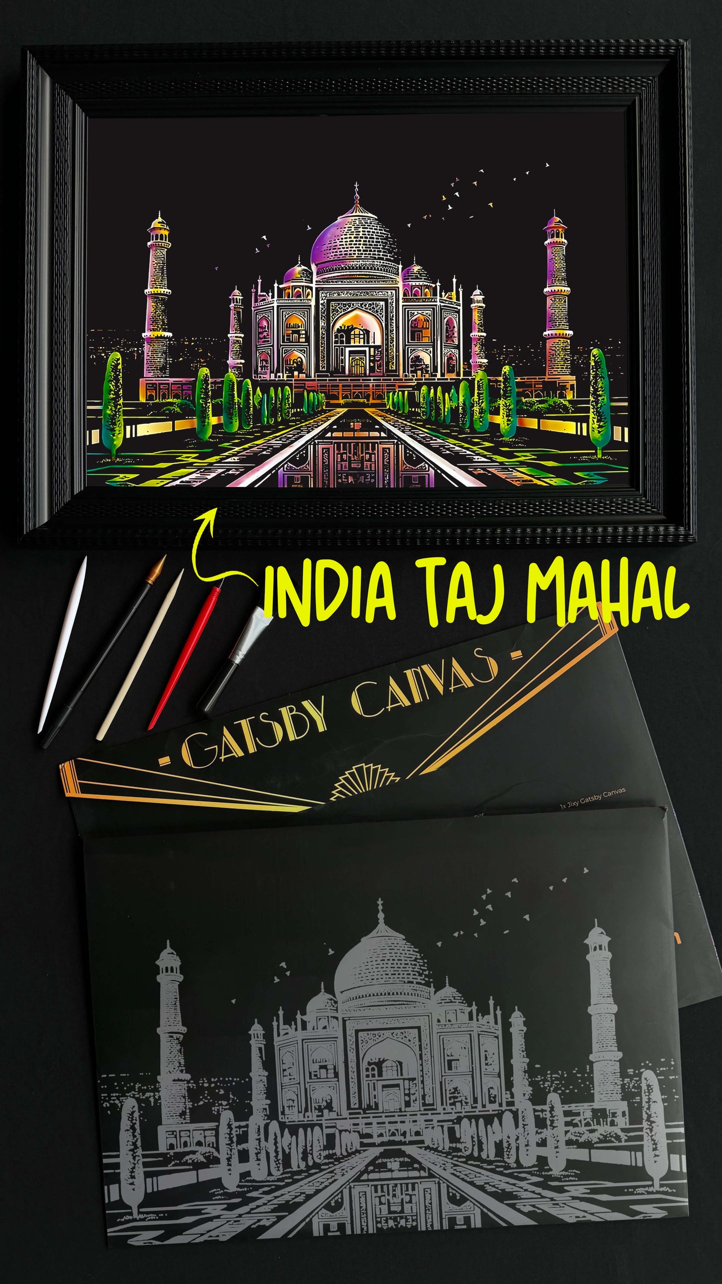 Magic Scratch Canvas