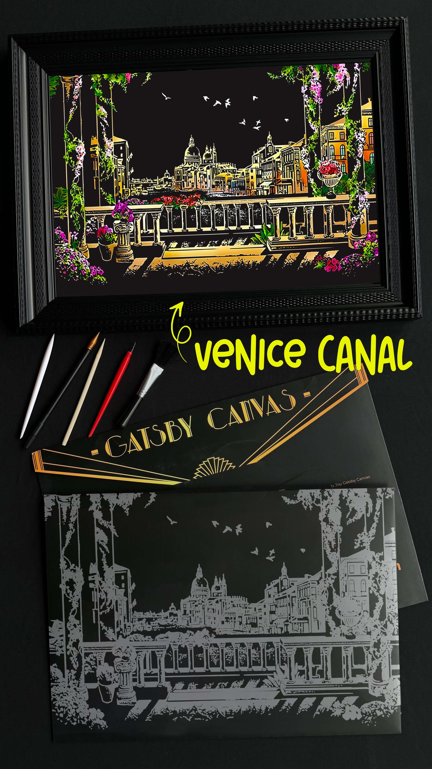 Magic Scratch Canvas