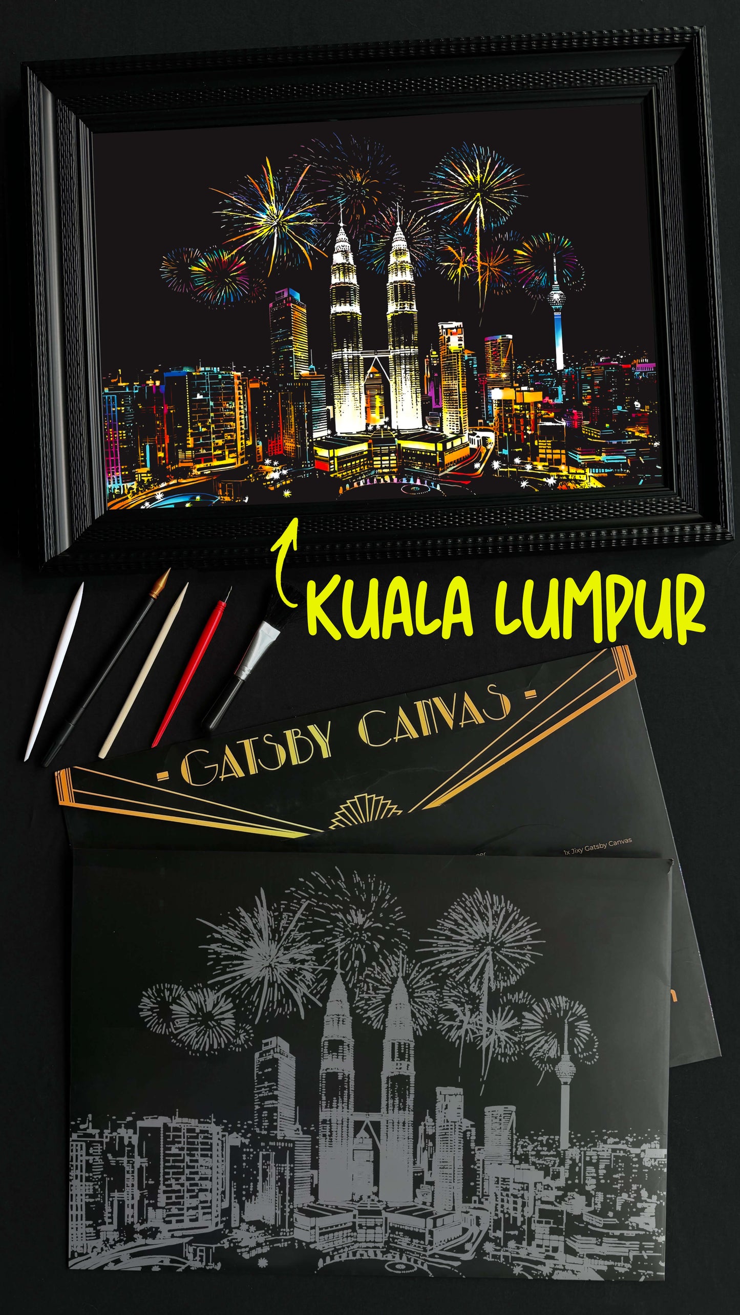 Magic Scratch Canvas