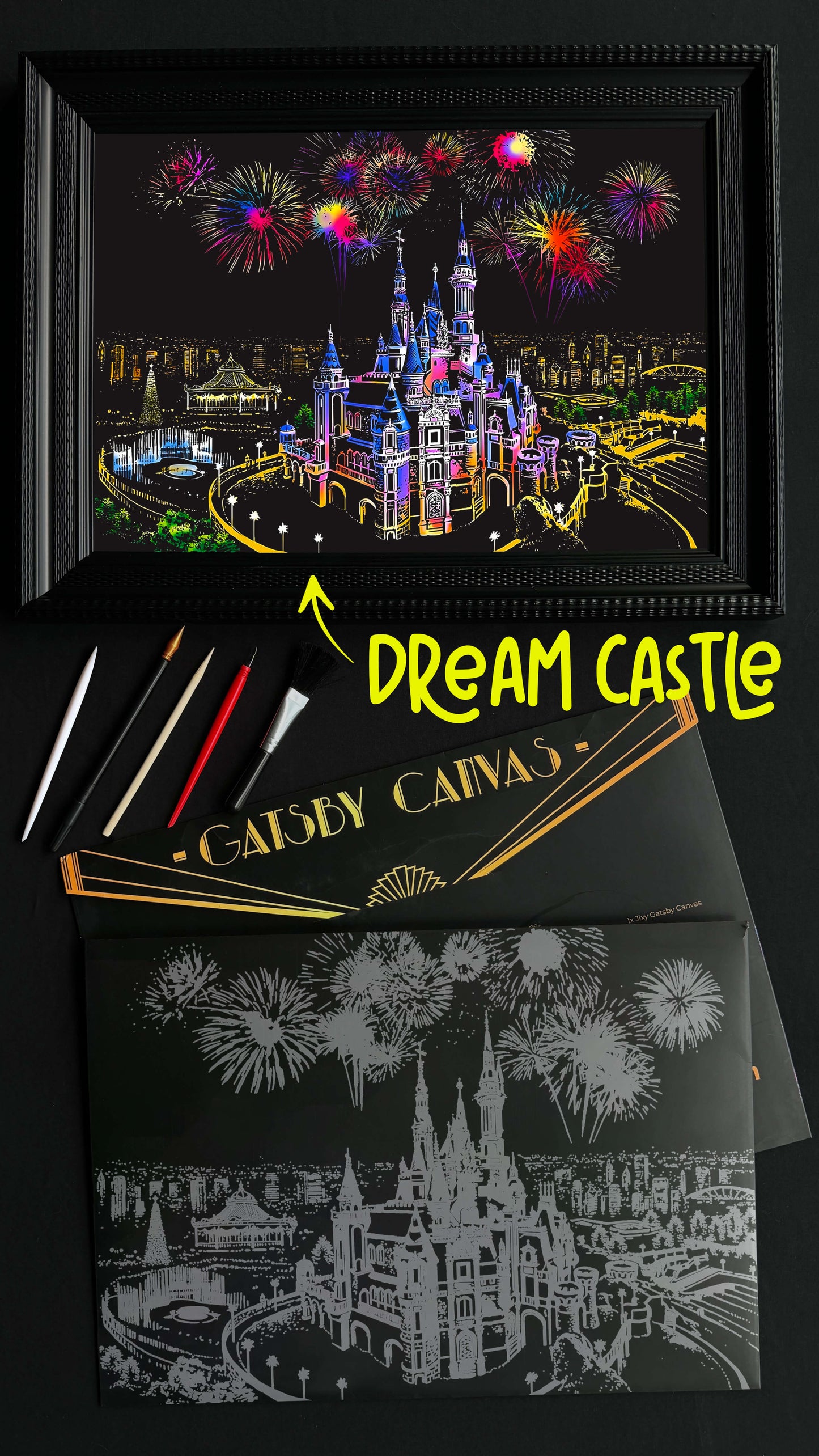 Magic Scratch Canvas