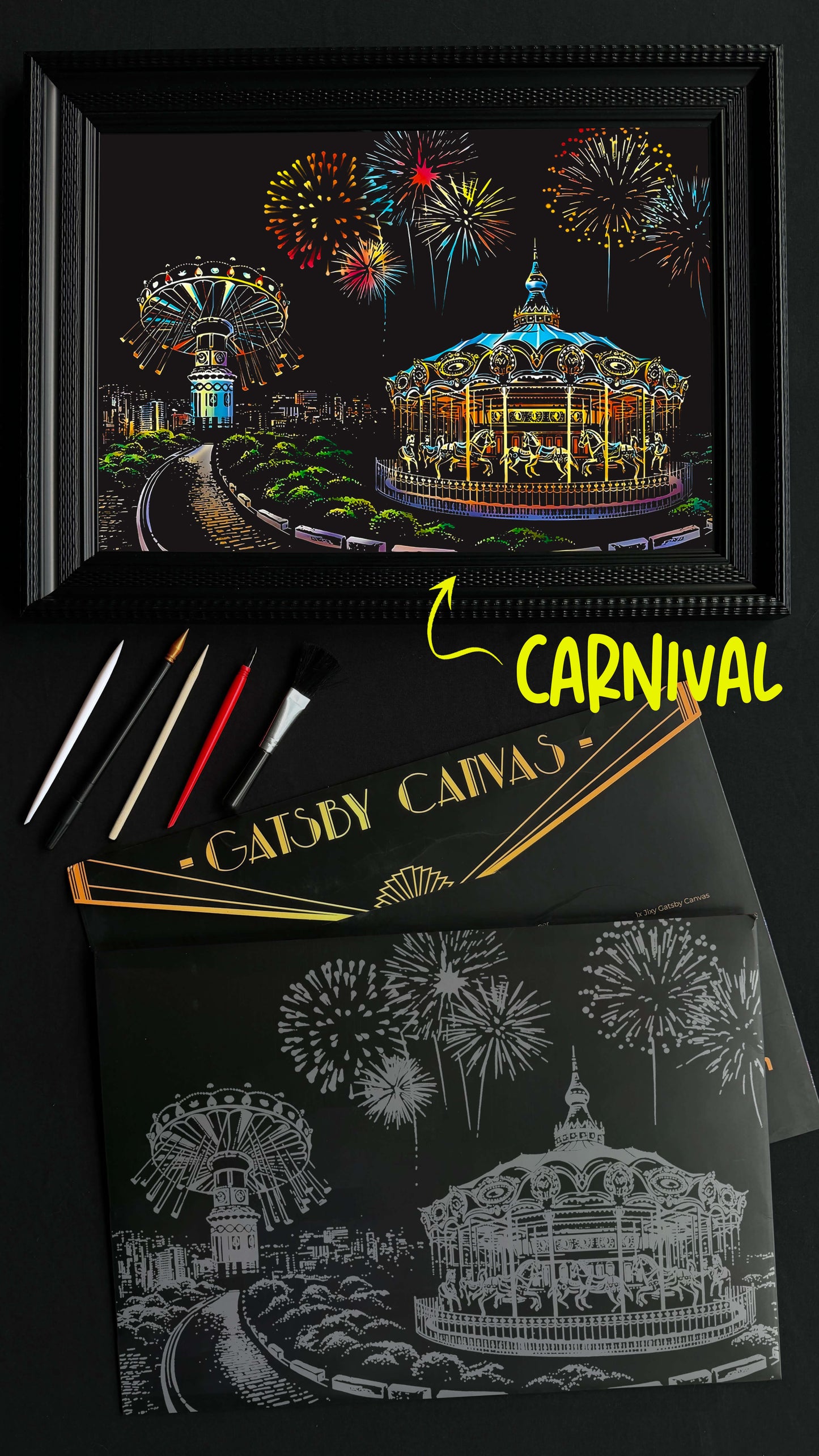 Magic Scratch Canvas