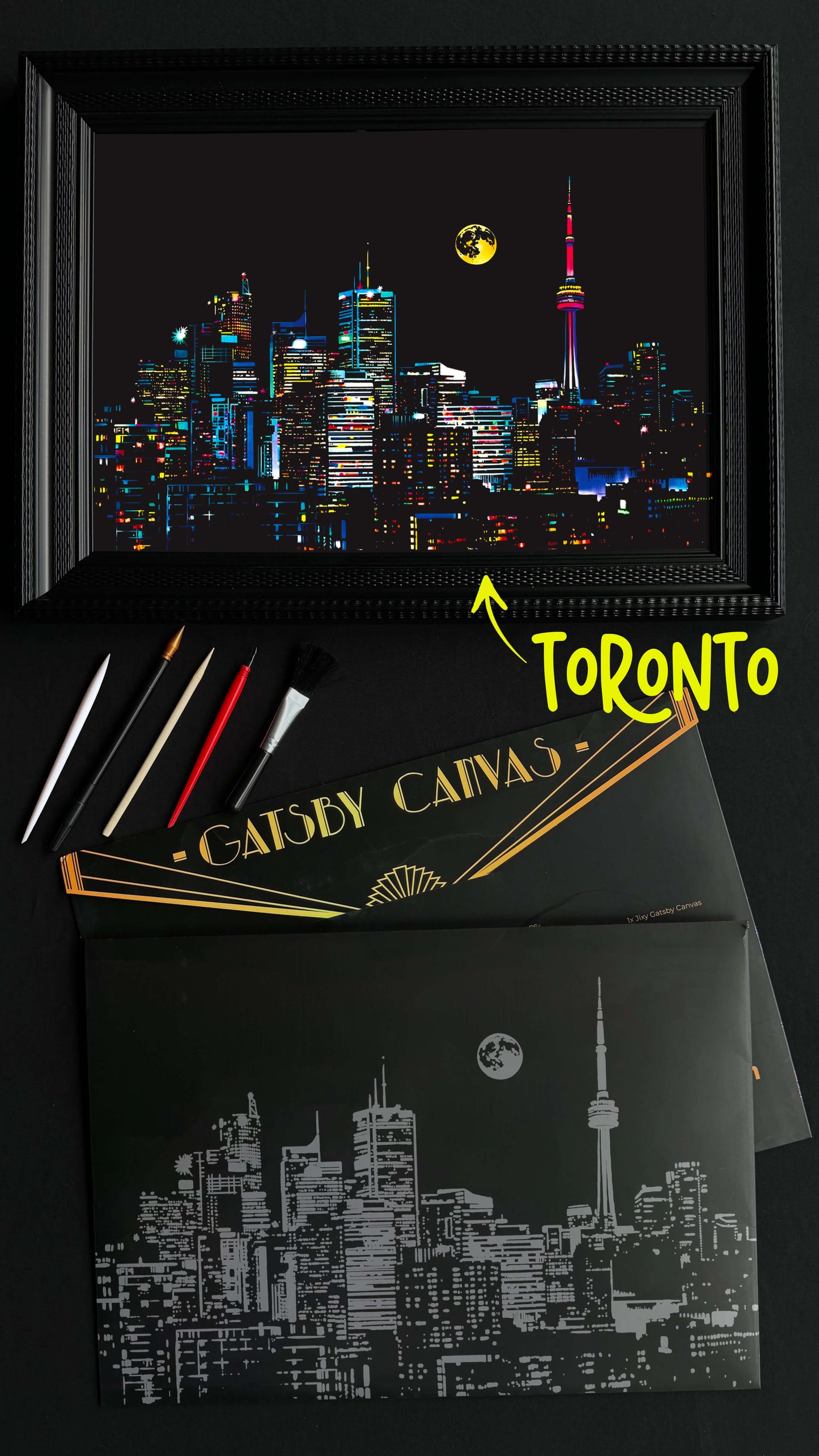 Magic Scratch Canvas