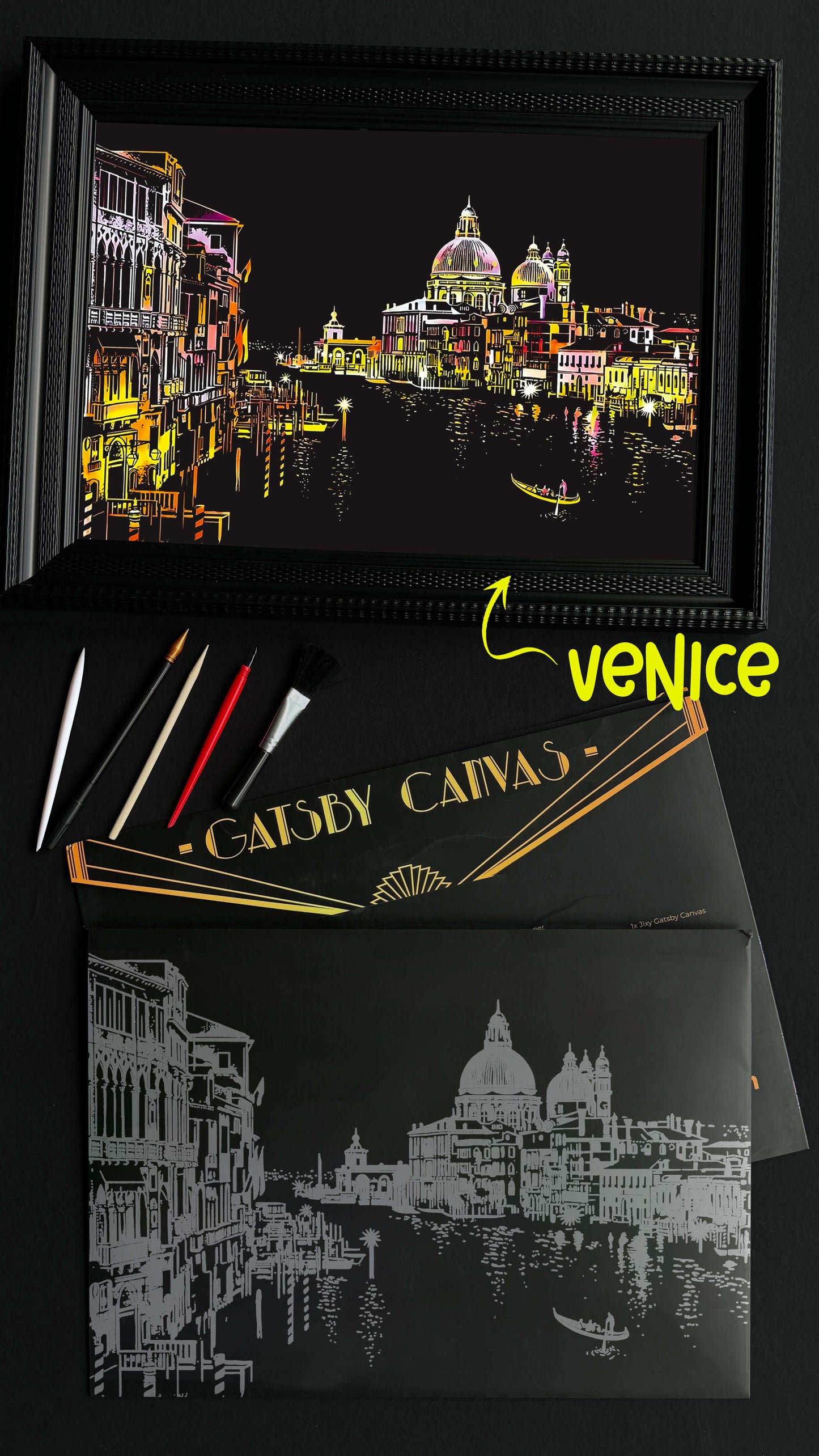 Magic Scratch Canvas