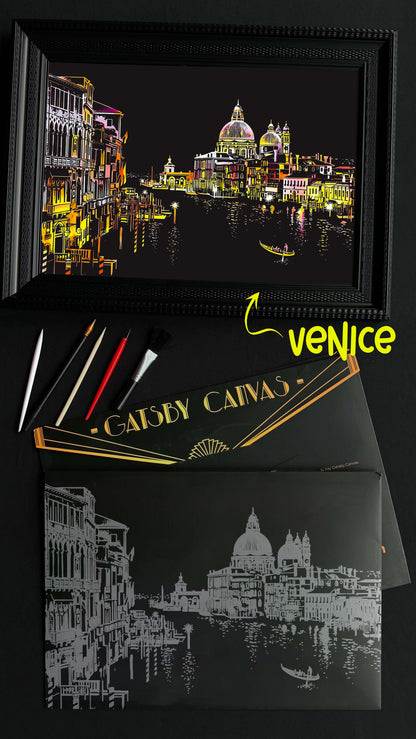 Magic Scratch Canvas